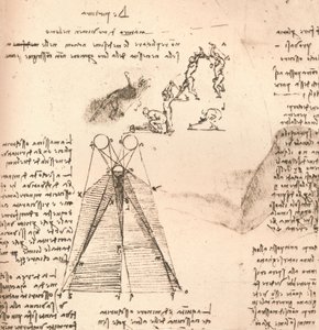 आरेख प्रकाश और छाया और आंकड़ों के रेखाचित्र के सिद्धांत को दर्शाता है, c1472-c1519 1883 द्वारा लियोनार्डो दा विंची