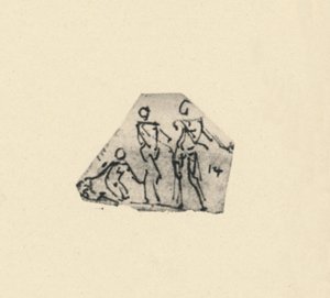 थ्री फिगर का स्केच, c1480 1945 द्वारा लियोनार्डो दा विंची