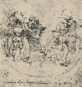 द अनमास्किंग ऑफ ईवी, c1480 1945 द्वारा लियोनार्डो दा विंची