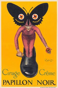 ब्लैक बटरफ्लाई, 1921। द्वारा लिओनेटो कैप्पिलो