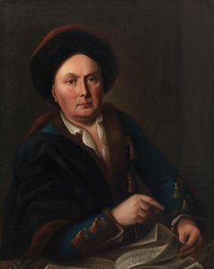 गायक लुडविग लोडविज्क वैन बीथोवेन का पोर्ट्रेट 1712-1773..., 1773। द्वारा लियोपोल्ड राडोक्स
