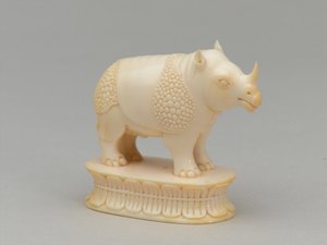 सफेद बिशप, शतरंज का टुकड़ा, भारत, 1820 लगभग द्वारा लियोपोल्डो मेटेलोविच