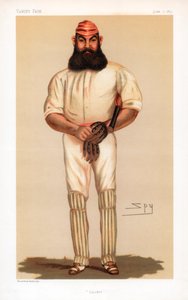 क्रिकेट, 1877। द्वारा लेस्ली मैथ्यू वार्ड