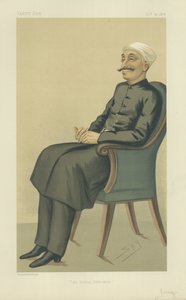 नवाब सर सलार जंग, एक भारतीय राजनेता, 14 अक्टूबर 1876, वैनिटी फेयर कार्टून द्वारा लेस्ली मैथ्यू वार्ड