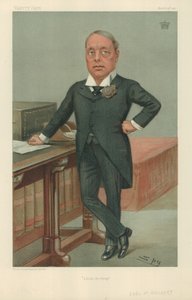द अर्ल ऑफ़ रोज़बरी, लिटिल बो-पीप, 14 मार्च 1901, वैनिटी फेयर कार्टून द्वारा लेस्ली मैथ्यू वार्ड