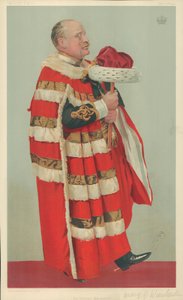 विनचेस्टर के द मैक्विवि, द प्रीमियर मार्क्वेस, 3 नवंबर 1904, वैनिटी फेयर कार्टून द्वारा लेस्ली मैथ्यू वार्ड
