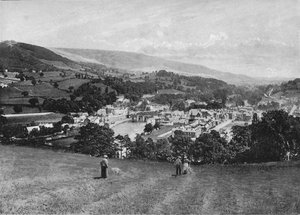 ललंगोलेन और क्रो कैसल, सी 1896 द्वारा लेट्ससम एंड संस
