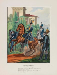 रूसी शाही सेना की शाही रूसी सेना की वर्दी के ग्रेनेडियर कोर, 1837-1839