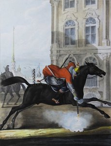 लाइफ-गार्ड्स कॉकेशियन-माउंटेन स्क्वाड्रन, 1829 का जंकर द्वारा लेव अलेक्जेंड्रोविच बेलौसोव