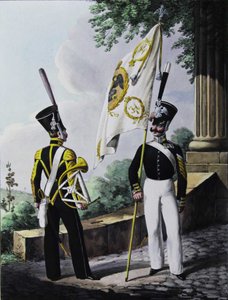 पोर्टे-एपी-प्रपोरशिक और हॉर्निस्ट ऑफ़ द गार्ड्स गैरीसन बटालियन, 1829