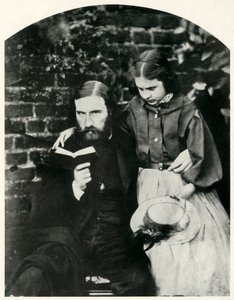 जॉर्ज मैकडोनाल्ड और उनकी बेटी लीलिया स्कॉट मैकडोनाल्ड, c1863, 1948। द्वारा लुईस कैरोल