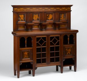 साइडबोर्ड, c.1880 (अखरोट) (3084386 देखें)