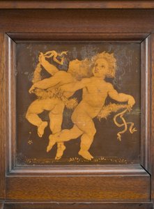 साइडबोर्ड, विवरण, c.1880 (अखरोट) (2972953 भी देखें) द्वारा लुईस फोरमैन डे