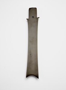 फोर्कड ब्लेड (झांग ), c.2000-1700 ईसा पूर्व (जेड, नेफ्राइट)