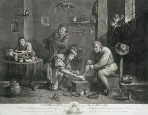 जनरल प्रैक्टिस द कंट्री सर्जन', c 1747 द्वारा अज्ञात अज्ञात