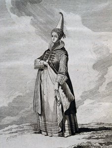आइसलैंड की महिला, 1767 और 1768 के बीच उत्तरी सागर में यात्रा से उत्कीर्णन द्वारा Yves-Joseph de Kerguelen-Tremarec (1734-1797) द्वारा अज्ञात अज्ञात