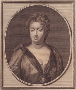 ग्रेट ब्रिटेन की रानी ऐनी स्टुअर्ट का पोर्ट्रेट (1665-1714), जॉन गोल्डर द्वारा तांबे की नक्काशी (1729-1795) जी नेलर की पेंटिंग से द्वारा अज्ञात अज्ञात