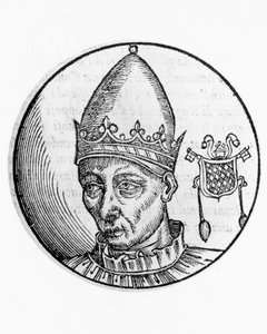 Celestine II का पोर्ट्रेट (Guido Guelfuccio de Castello, मृत्यु 1144) द्वारा अज्ञात अज्ञात