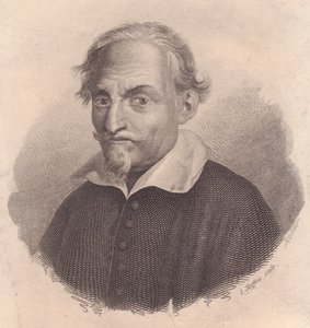 इतालवी लेखक और कवि एलेसेंड्रो टैसोनी (1565-1635) का पोर्ट्रेट, एस माफ़िस द्वारा तांबे की नक्काशी द्वारा अज्ञात अज्ञात