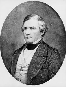 मिलार्ड फिलमोर (1800-1874) का पोर्ट्रेट, अमेरिकी वकील और राजनेता जिन्होंने 1850 से 1853 तक संयुक्त राज्य के 13 वें राष्ट्रपति के रूप में कार्य किया, मैथ्यू ब्रैडी (1822-1896) द्वारा डगुएरियोटाइप के बाद उत्कीर्णन द्वारा अज्ञात अज्ञात