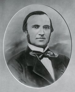 सेवरिनो ग्रैटोनी का पोर्ट्रेट (1815-1876), इतालवी वास्तुकार और इंजीनियर, उत्कीर्णन द्वारा अज्ञात अज्ञात