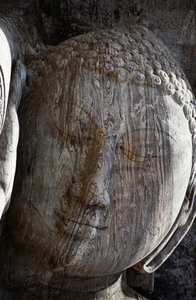 श्रीलंका, पोलोन्नारुवा का प्राचीन शहर, गल विहार, लेटी हुई बुद्ध प्रतिमा द्वारा अज्ञात अज्ञात