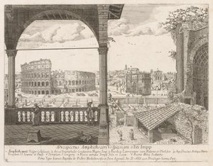 लरको संभावना LOCURI रोम Insignes [बारी] 1666 से इल Colosseo di Costantino।