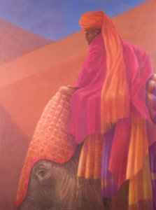 महावत और हाथी