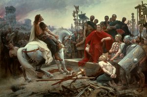 Vercingetorix Cesar . को जाता है