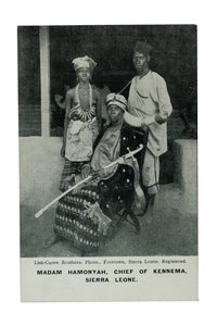 मैडम Hamonyah, कैनेमा, सिएरा लियोन के प्रमुख, c .905-07 द्वारा लिक केअर ब्रदर्स