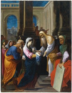 मंदिर में प्रस्तुति द्वारा Lodovico Carracci