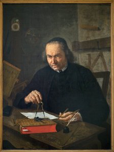 अब्बे निकोलस जोसेफ न्यूरे का पोर्ट्रेट (1706-1774)। लियोनार्ड डिफ्रेंस (1735-1805) द्वारा पेंटिंग, कैनवास पर तेल