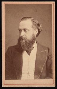 1873 और 1876 के बीच डॉ. हेनरी माउडस्ली 1835-1918 का पोर्ट्रेट।