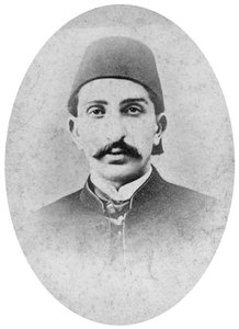 तुर्की का सुल्तान, c1880। द्वारा लंदन त्रिविम और फोटोग्राफिक सह