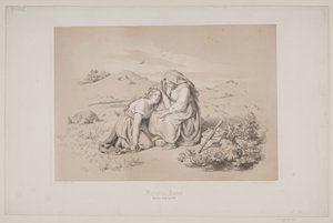 माँ और बेटी, पृष्ठ 289, क्रिश्चियन विन्थर की quot;द फ़्लाइट ऑफ़ द डियरquot; के लिए चित्रण।