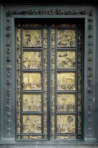 स्वर्ग का द्वार, घिबर्टी लोरेंजो द्वारा महसूस किया गया (1378-1443) द्वारा लोरेंजो घिबरती