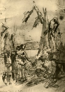 Capriccio, 18 वीं शताब्दी के मध्य, 1928 द्वारा लोरेंजो टाईपोलो