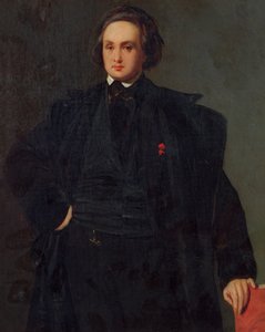 विक्टर ह्यूगो (1802-85) का चित्र, c.1833