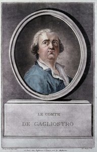 Giuseppe Balsamo, dit सिकंदर, काउंट ऑफ़ कैग्लियोस्त्रो (1743 - 1795) ब्रायन डे ला टूर द्वारा द्वारा लुई ब्रायन डे ला टूर फिल्म्स