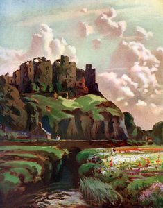 हर्लेच कैसल, मेरियोनेथशायर, वेल्स, 1924-1926