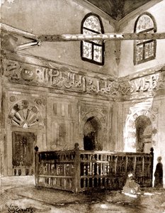 1928 में एक मस्जिद, काहिरा, मिस्र में मकबरा द्वारा लुई कैबन्स