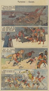 Turenne, Conde (कलर लिथो) द्वारा लुई चार्ल्स (बाद में) बमबारी की