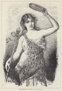 Bacchante (लिथो)