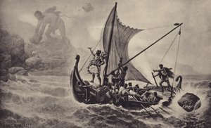 Ulysses को साइक्लोप्स का व्युत्पन्न होना द्वारा लुई फ्रेडरिक शुटजेनबर्गर