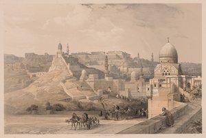मिस्र और नूबिया: खंड III - संख्या 34, काहिरा का गढ़, मेहमत अली का निवास द्वारा लुई हागे