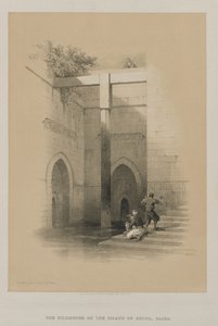 मिस्र और नूबिया, खंड III: नाइलोमीटर। रोडो का द्वीप, 1849। द्वारा लुई हागे