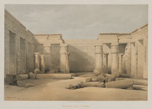 मिस्र और नूबिया, खंड II: मेदिनेट अबू, थेब्स, 1847।
