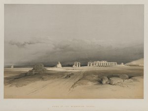 मिस्र और नूबिया, खंड II: खंडहर के मेम्बोनियम, 1847।