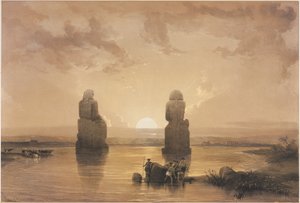मिस्र और नूबिया, खंड II: मूर्तियां, 1848 में इंबेशन के दौरान, मेम्बन्स की मूर्तियाँ।