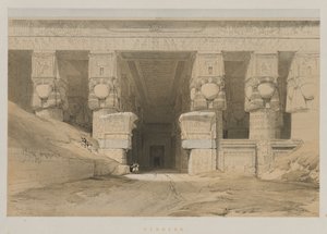 मिस्र और नूबिया, वॉल्यूम I: डेंडेरा, 1847। द्वारा लुई हागे